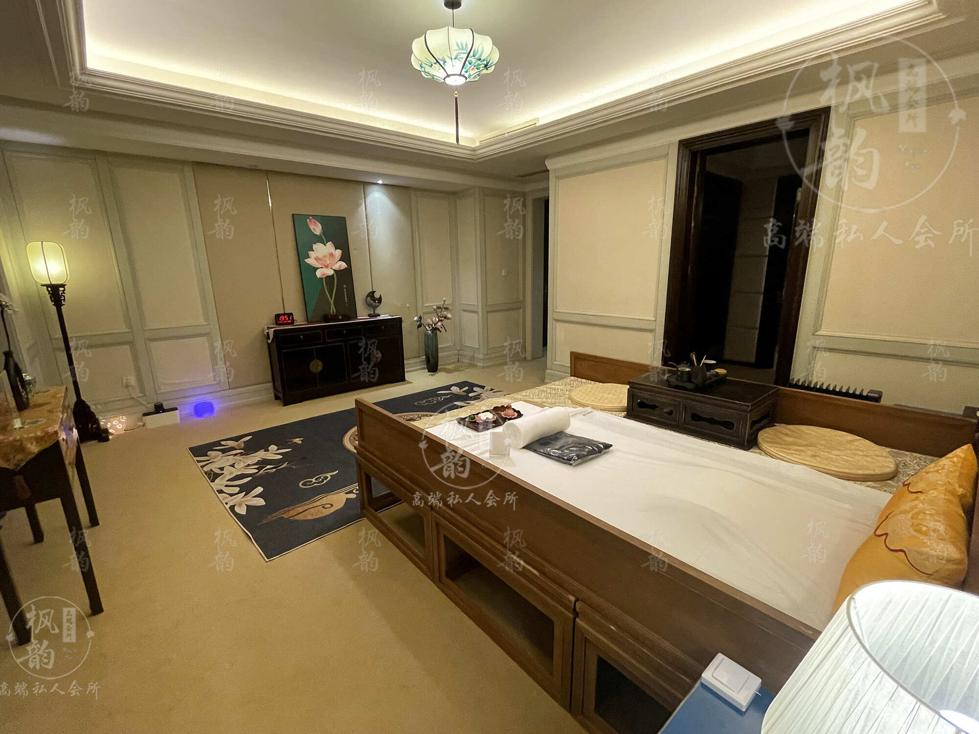 台州天津渔阳鼓楼人气优选沐足会馆房间也很干净，舒适的spa体验